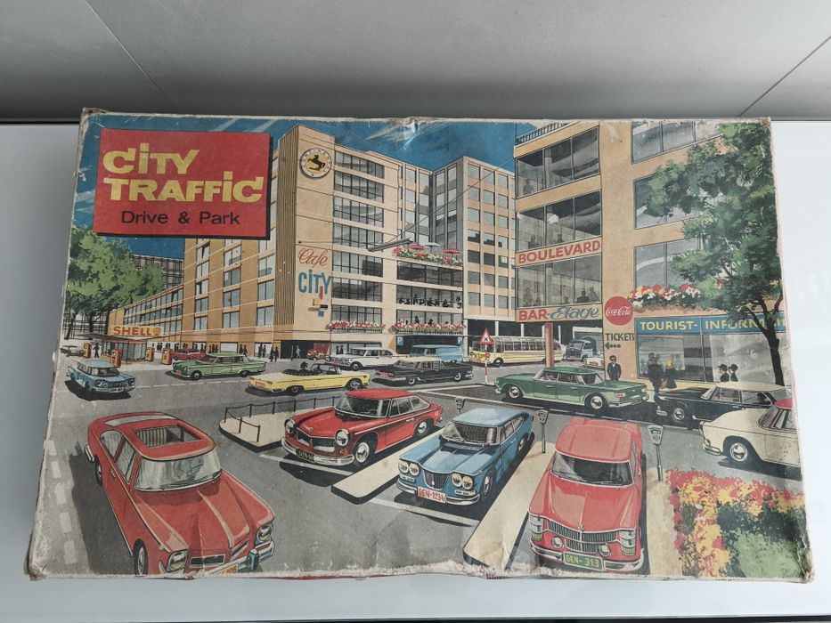 Circuito de carros Nº 313 City Traffic -  Drive and Park - Vintage