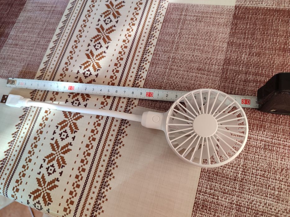 Портативний, гнучкий USB вентилятор для павербанка смартфона ноута