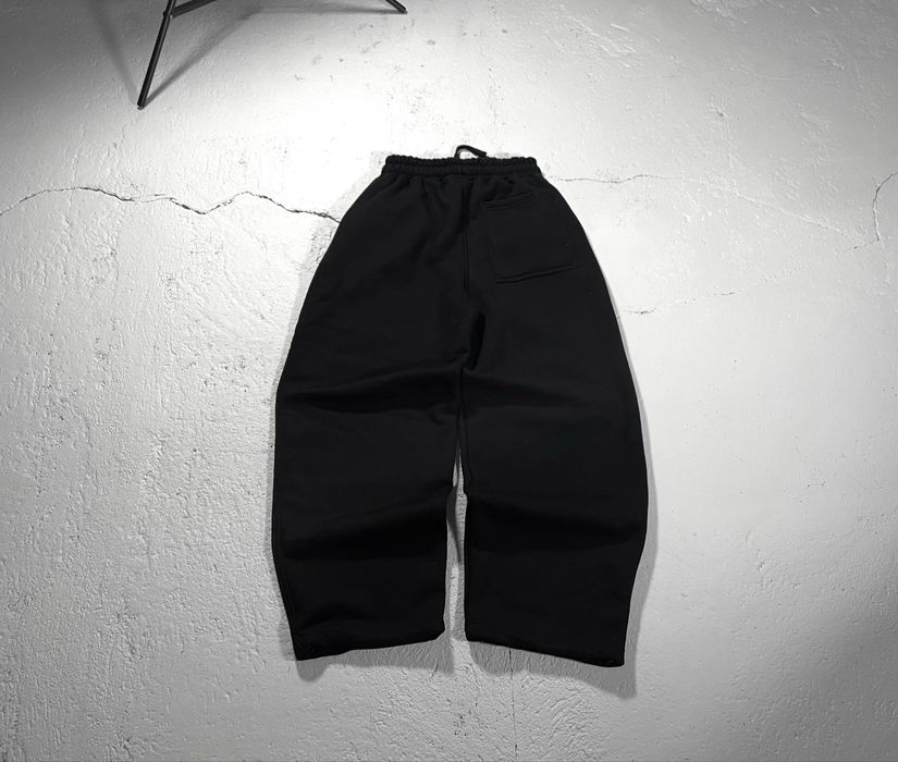 Широкі чорні штани спортивки BAGGY SWEATPANTS широкие штаны бегги