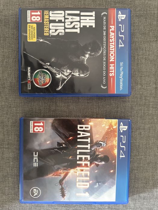 Jogo para PS4: The last of us & Battlefield1