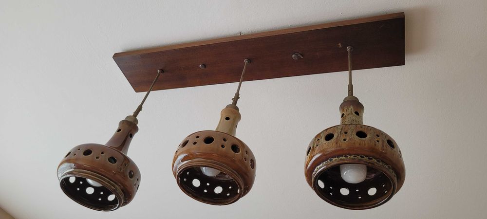 Potrójny żyrand lampa sufitowa Tykwa