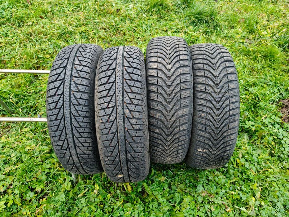 4x Opony zimowe używane jeden sezon