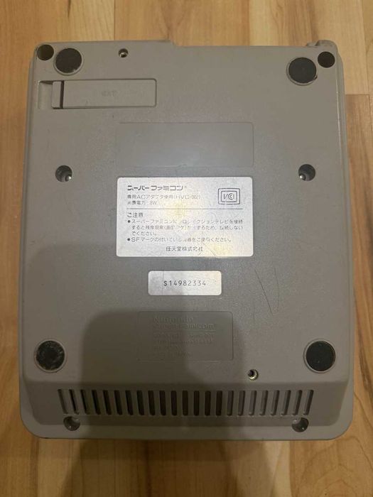 Konsola Nintendo Super Famicom SNES 2 kontrolery okablowanie ZESTAW