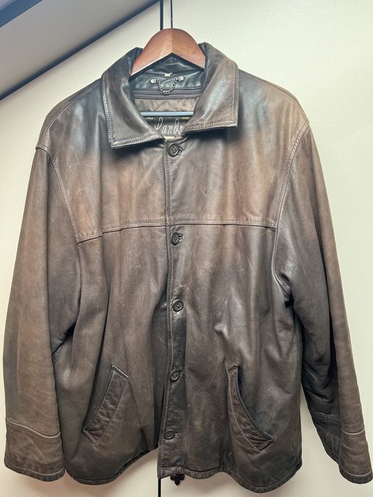 Куртка шкіряна розмір XXL