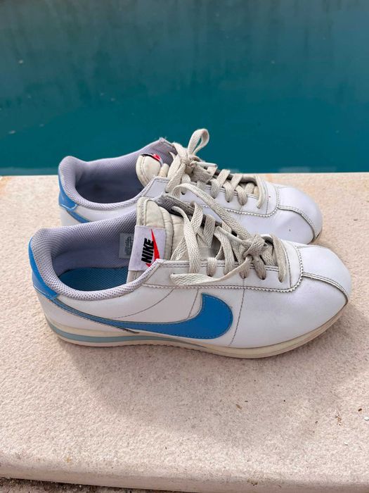 Nike Cortez white/university blue