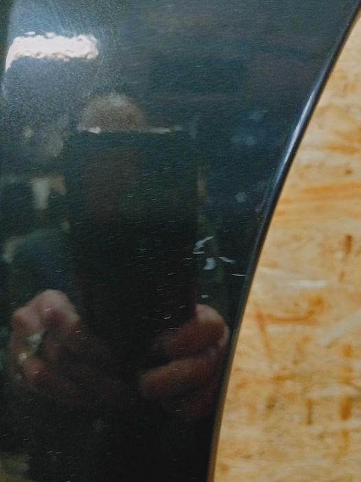 Peugeot 207 błotnik prawy przód przedni kolor czarny oryginał demontaż