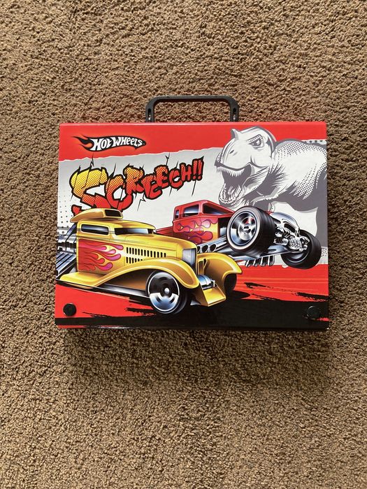 Teczka z rączką zapinana#HOT WHEELS