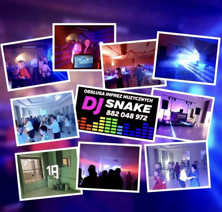 DJ SNAKE - Dj na Twoja imprezę, urodziny, Sylwester, Osiemnastki, rocznice