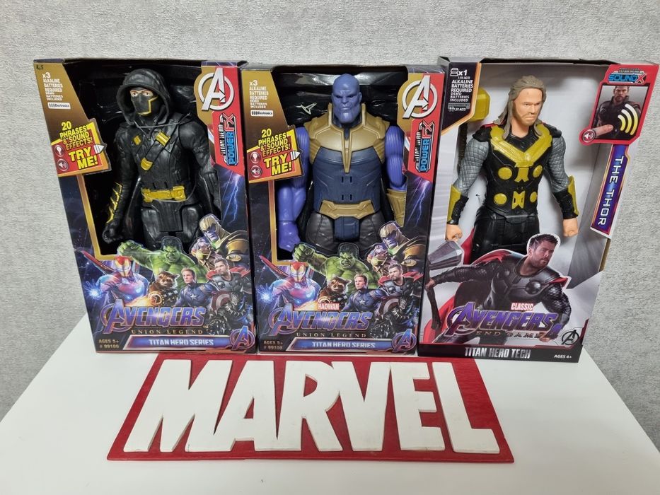 Фігурка Супергероя Marvel/Марвел/Грут,Спайдермен,Танос,Пантера та інші