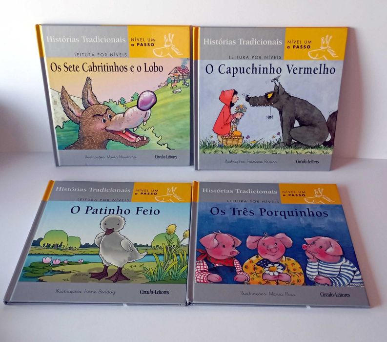 Livros da Coleção - Histórias Tradicionais - Leitura por níveis