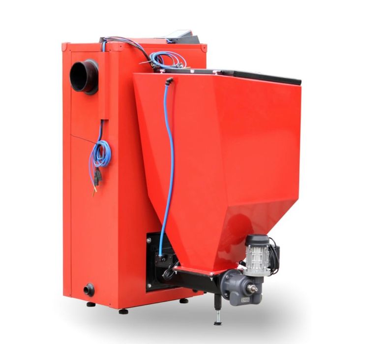 Kocioł piec Mocek z podajnikiem 20 kw 5 klasa ekogroszek pellet drewno