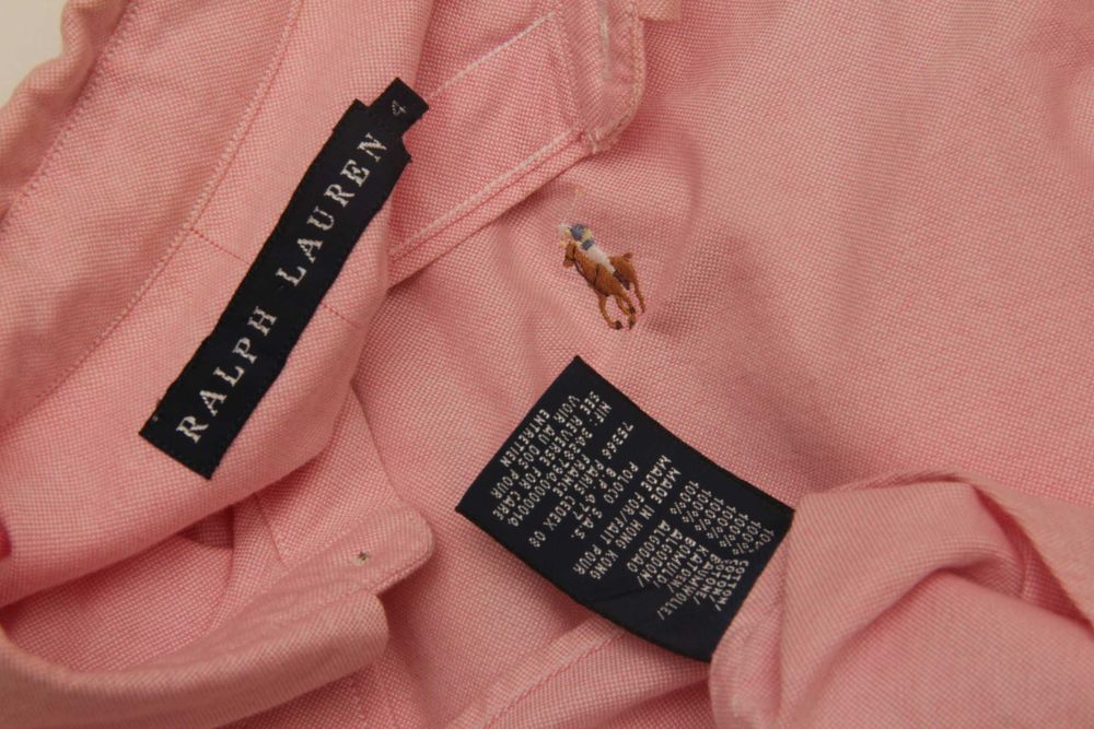 Polo Ralph Lauren рр 4 M рубашка из хлопка Yarmouth женская