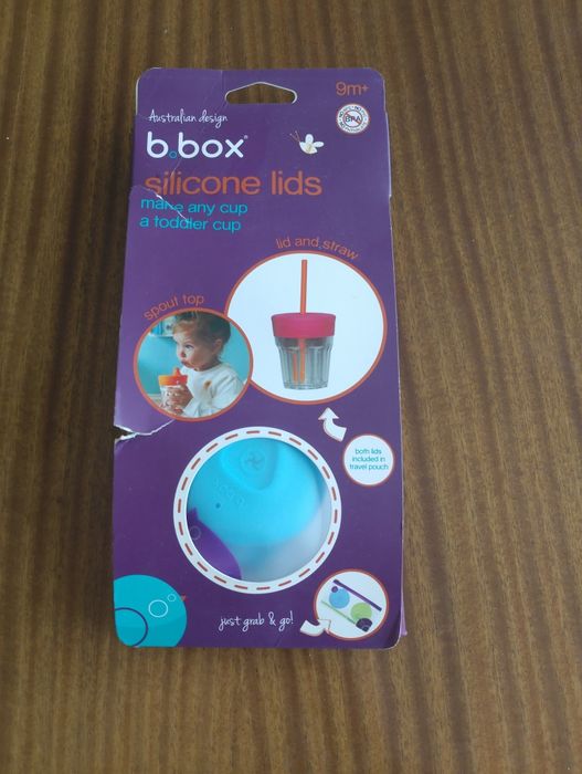 Uniwersalne silikonowe nakładki na szklanke b.box 2 sztuki