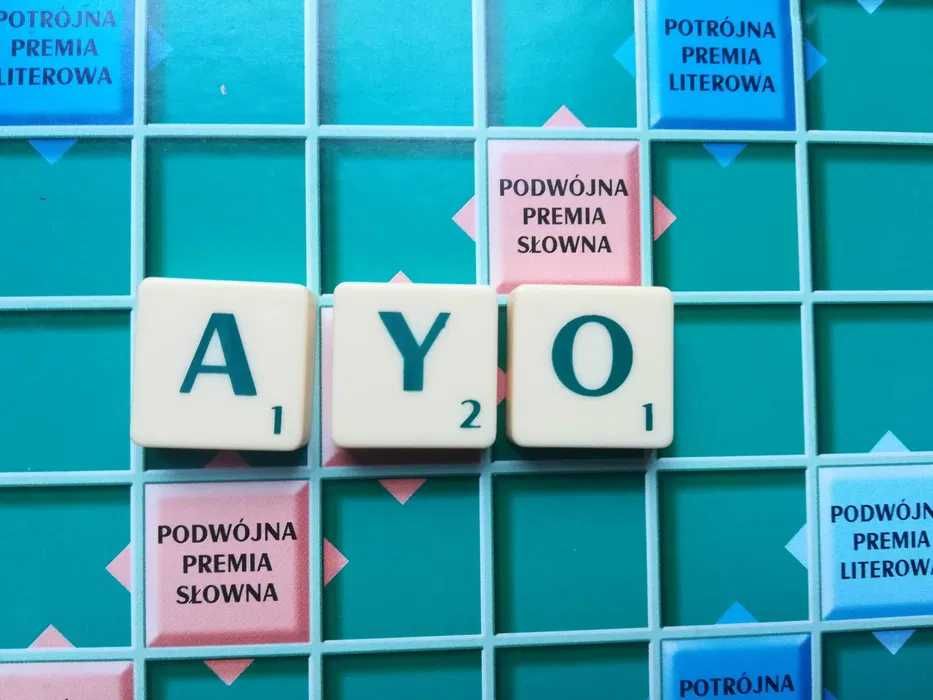 oryginalna litera scrabble, 1szt "A", "E", "Y"