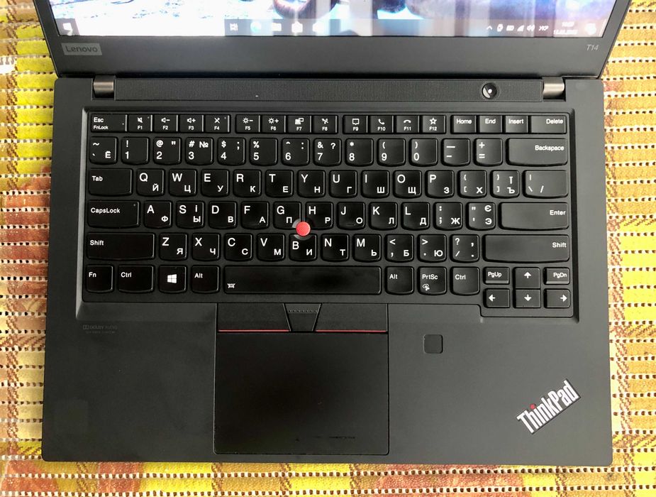 Lenovo Thinkpad T14 i7 10gen 4c/8T 16GB 256GB IPS 4K HDR10 100% sRGB
