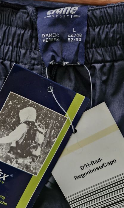 Nowe spodnie przeciwdeszczowe