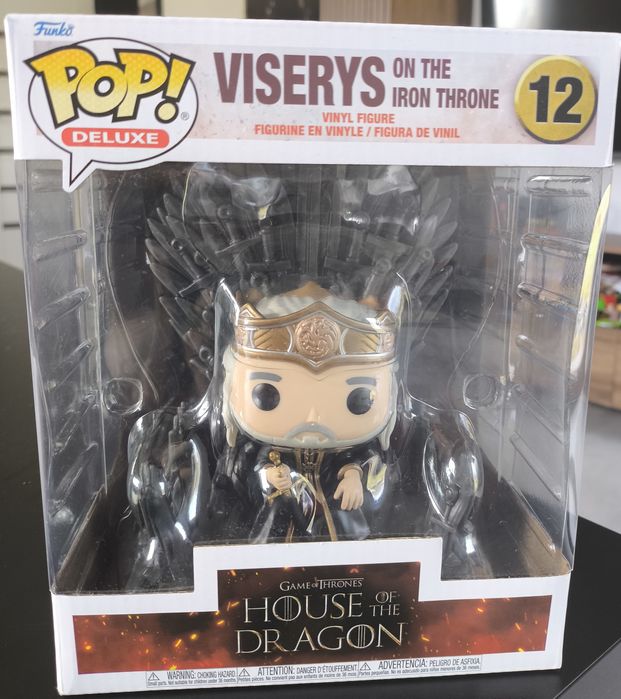 Funko POP "VISERYS on the iron throne 12 "