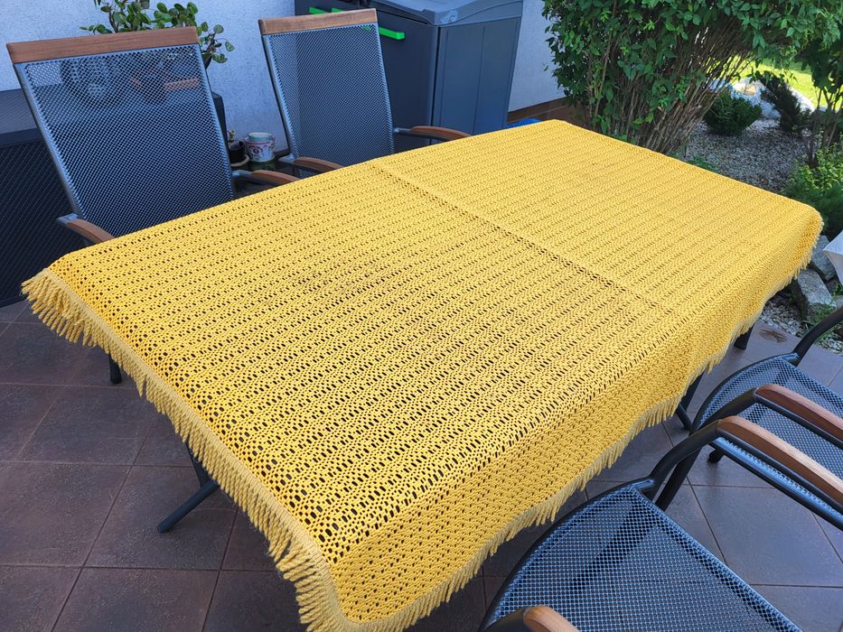 Obrus na stół  ogrodowy