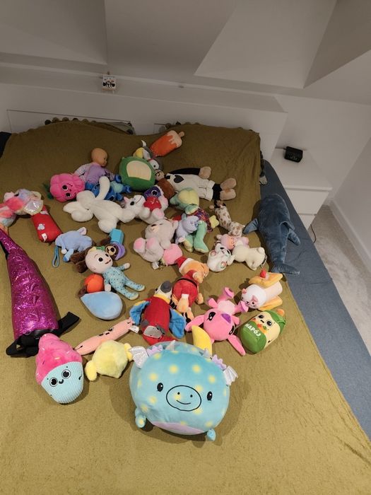 Zestaw pluszakow maskotki