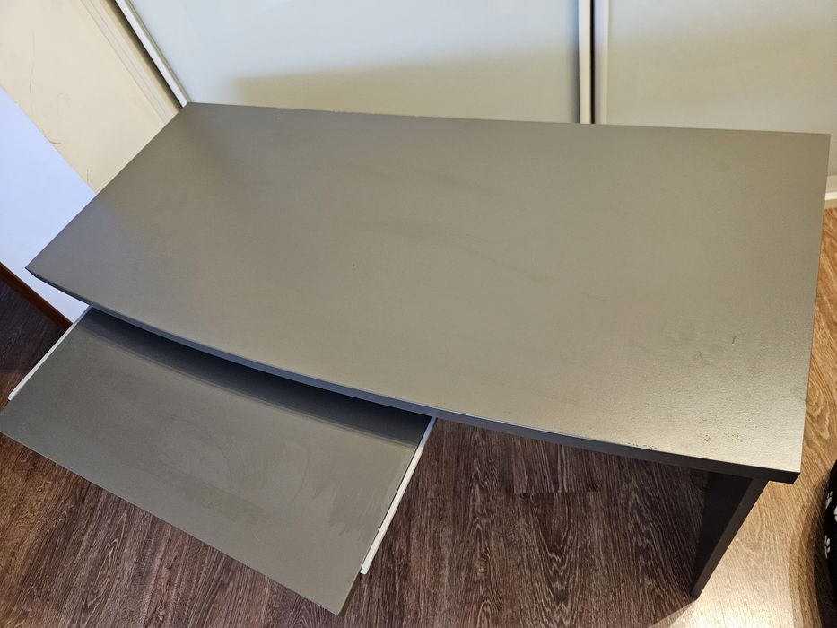 Biurko szare 120 cm