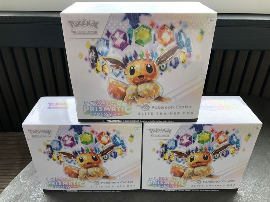 Prismatic ETBs Pokémon Center