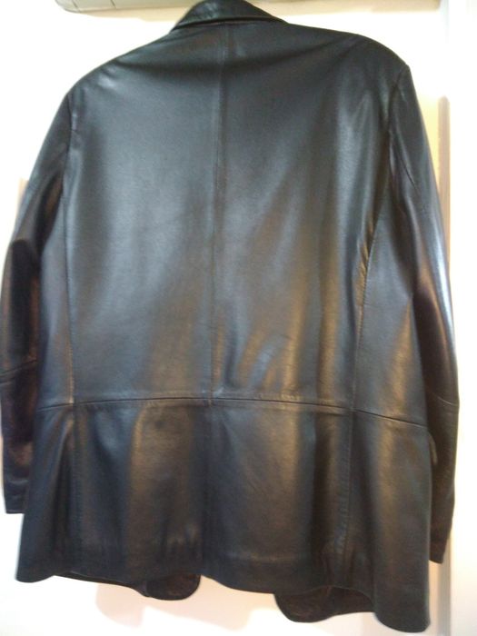 Casaco em pele genuína
