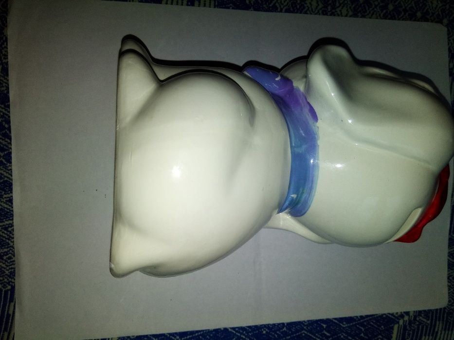 Копилка для денег.фигурка щенок.керамика