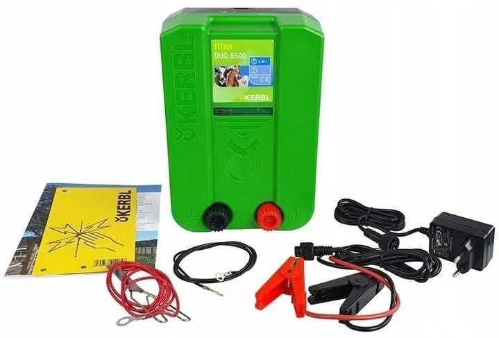 Elektryzator uniwersalny 6,5 J TITAN DUO 6500, na owce, konie, bydło