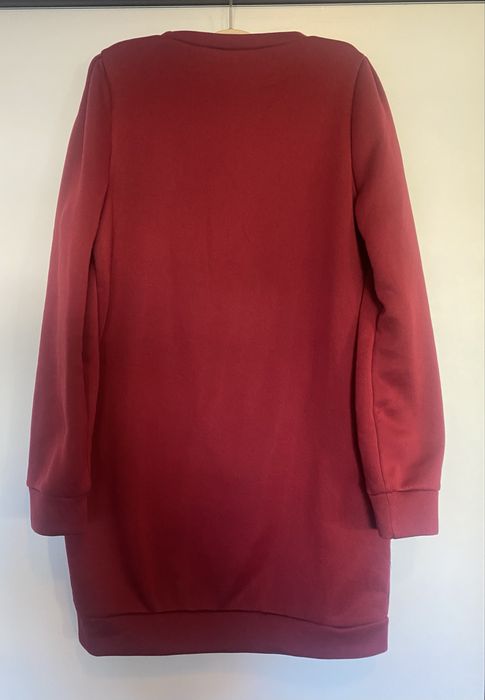 Vestido vermelho cardado novo