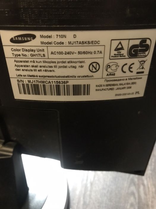 Монитор для компьютера б/у