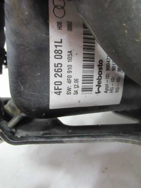 , AUDI AC C6 ogrzewanie postojowe webasto