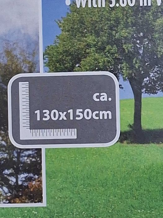 moskitiera na okno z tasma klejącą 'na rzepy' wymiary: 130 x 150 cm