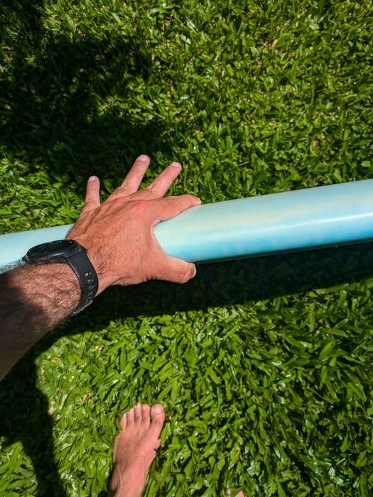 Prancha de surf  assimétrica Goofy .