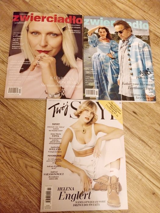 Sprzedam czasopisma Zwierciadło+Twój Styl