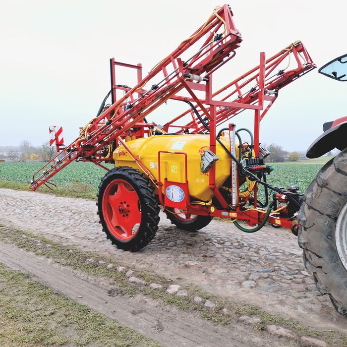 Opryskiwacz Unia Pilmet 1600l 21/18/15m 5 sekcji Skrętny Hydraulika