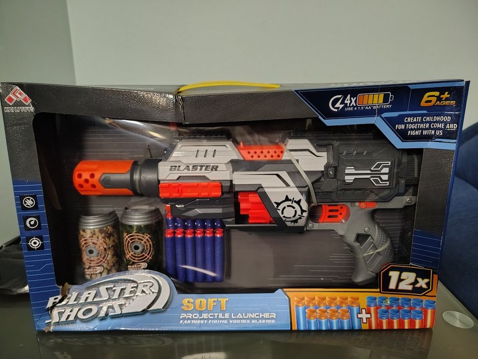 Nerf blaster nova selado