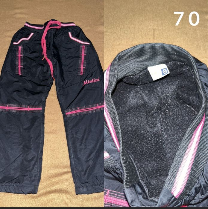 Піжама, шапка, теплі штани на дівчинку 4-5 років