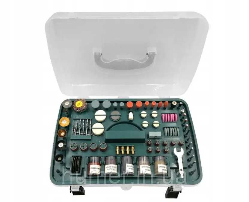 Гравер (шліфувальна машина) Bass Polska 170 Вт у наборі з 222 насадок