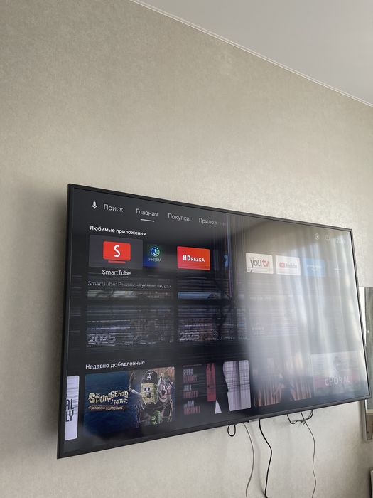 Samsung UE55RU7172 (UE55RU7170) на запчастини / Розбита матриця