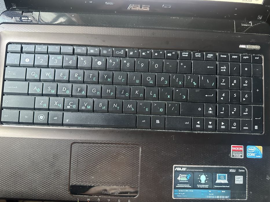 Ноутбук Asus X52J