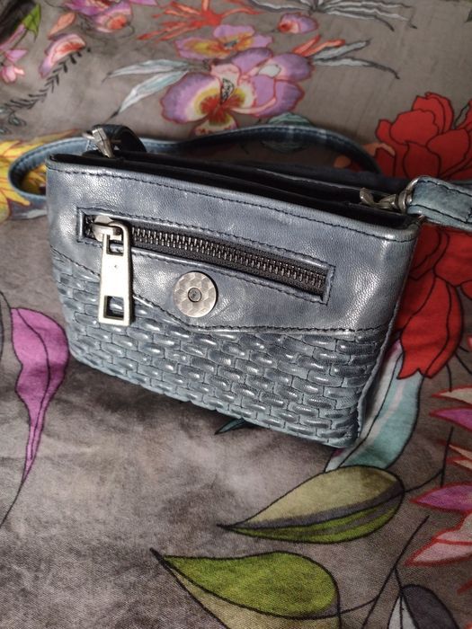 Depeche torebka skóra naturalna