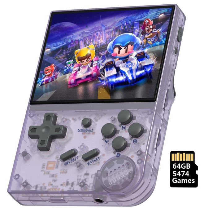 портативная игровая консоль Anbêrnic RG35XXсерые,сиреневые,белые