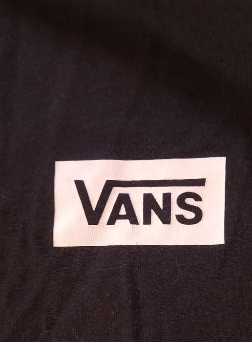 Лонгслив Vans чорного кольору