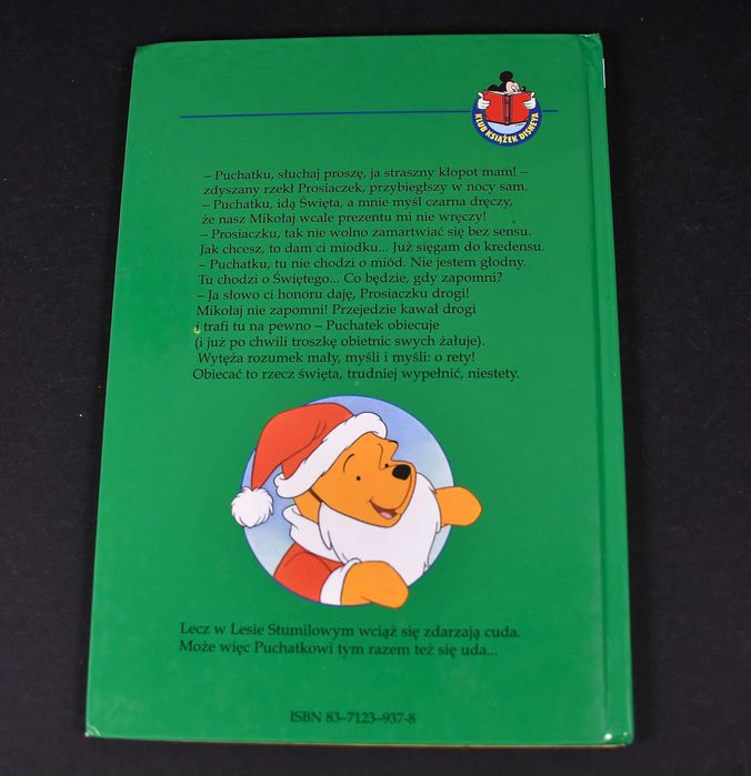 Książka # Disney Kubuś Puchatek Prezent na słowo honoru