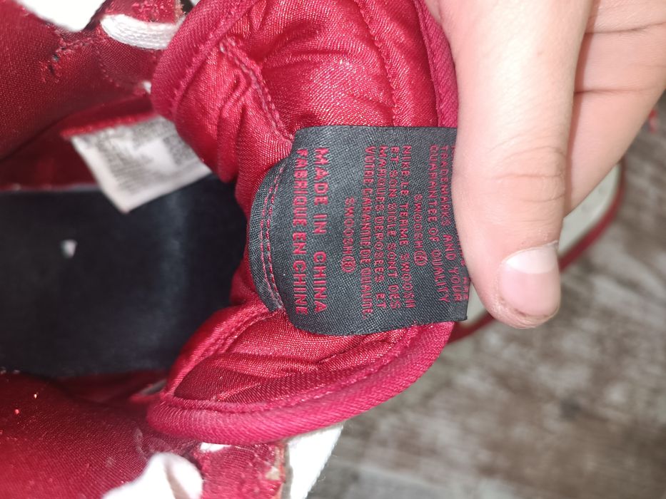 Nike Air Jordan 1 High Satin Snake Red