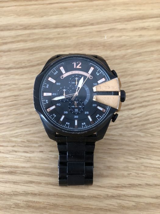 Relógio Diesel XL DZ4309 Mega Chief Rose Gold