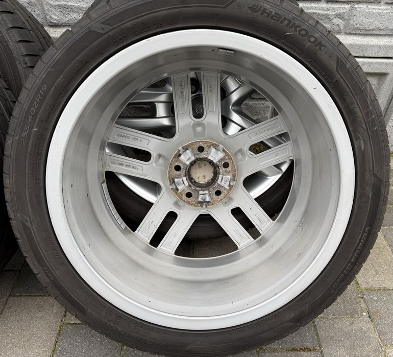Oryginalne felgi Audi S6 A6 A7 Q5 C7 5x112 ET45 8.5J 255/40R19 lato