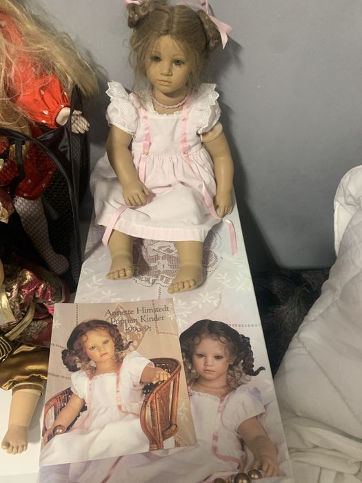 Lalka kolekcjonerska Fiene od Aneta Himstadt 65 cm