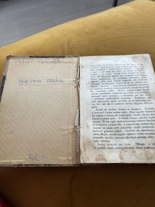 Stefan Żeromski Wierna Rzeka okolo 100 lat