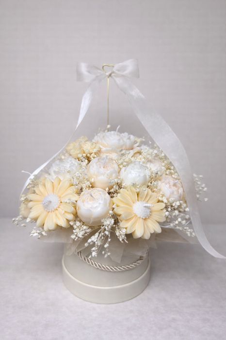 Flower box kwiaty sojowe.